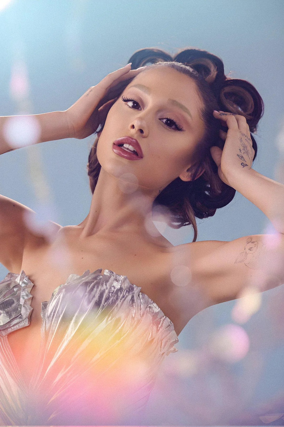 Ariana Grande photographed for REM beauty.