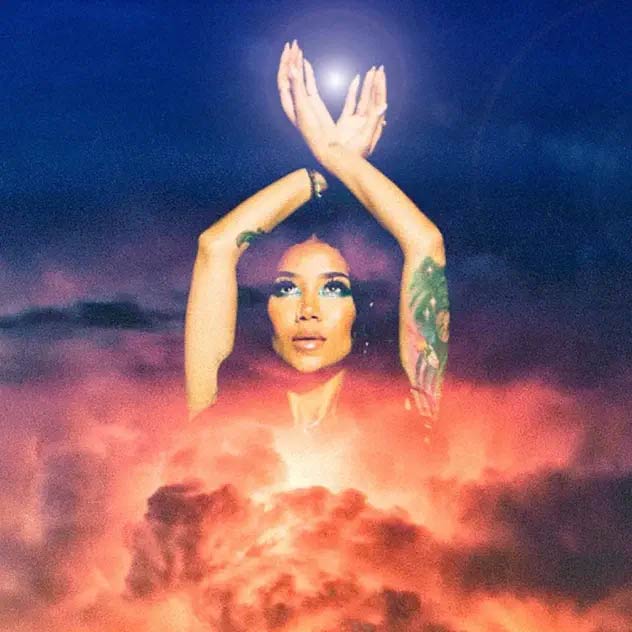 Jhene Aiko cover for 'alive & well' single.