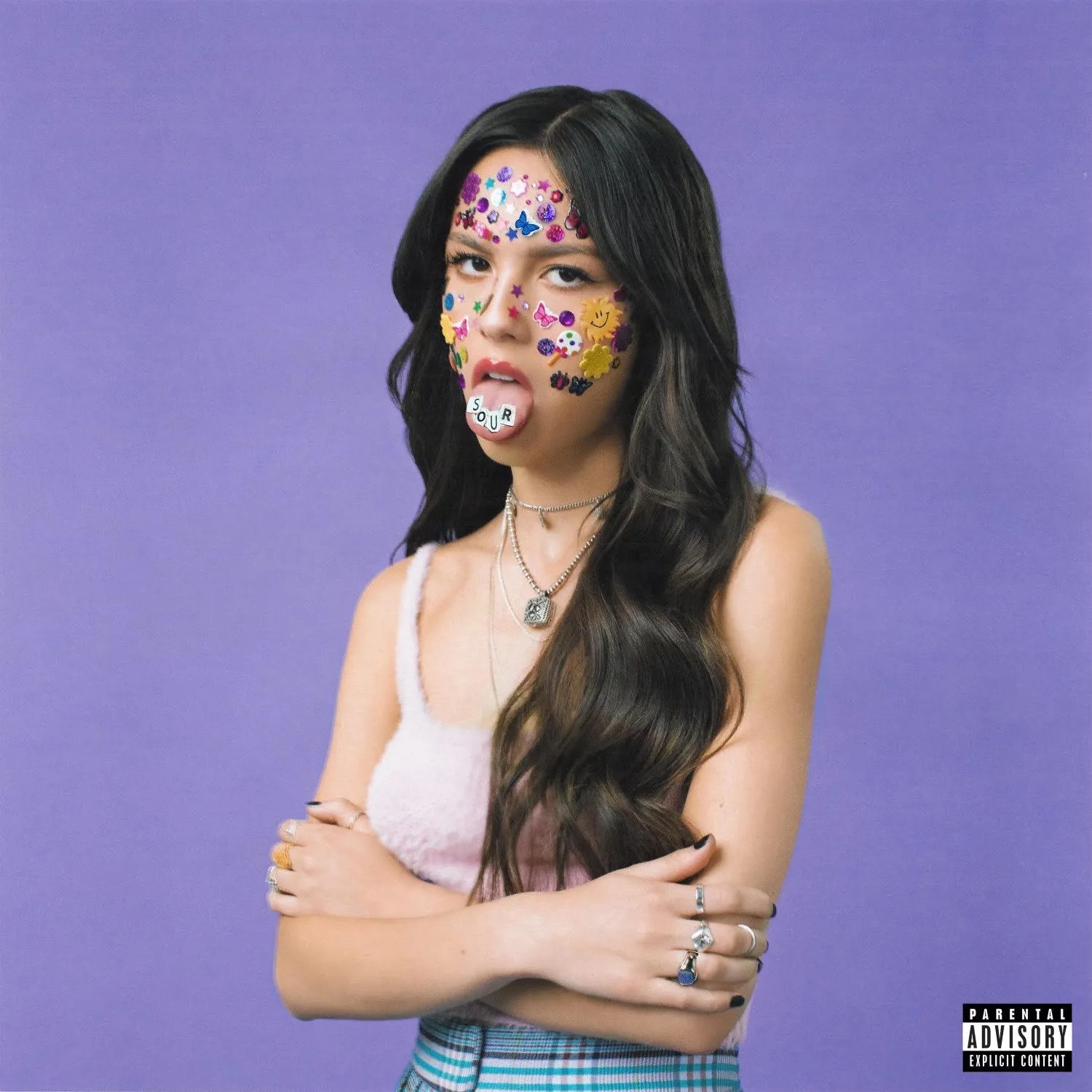 Sour Album Cover by Olivia Rodrigo.